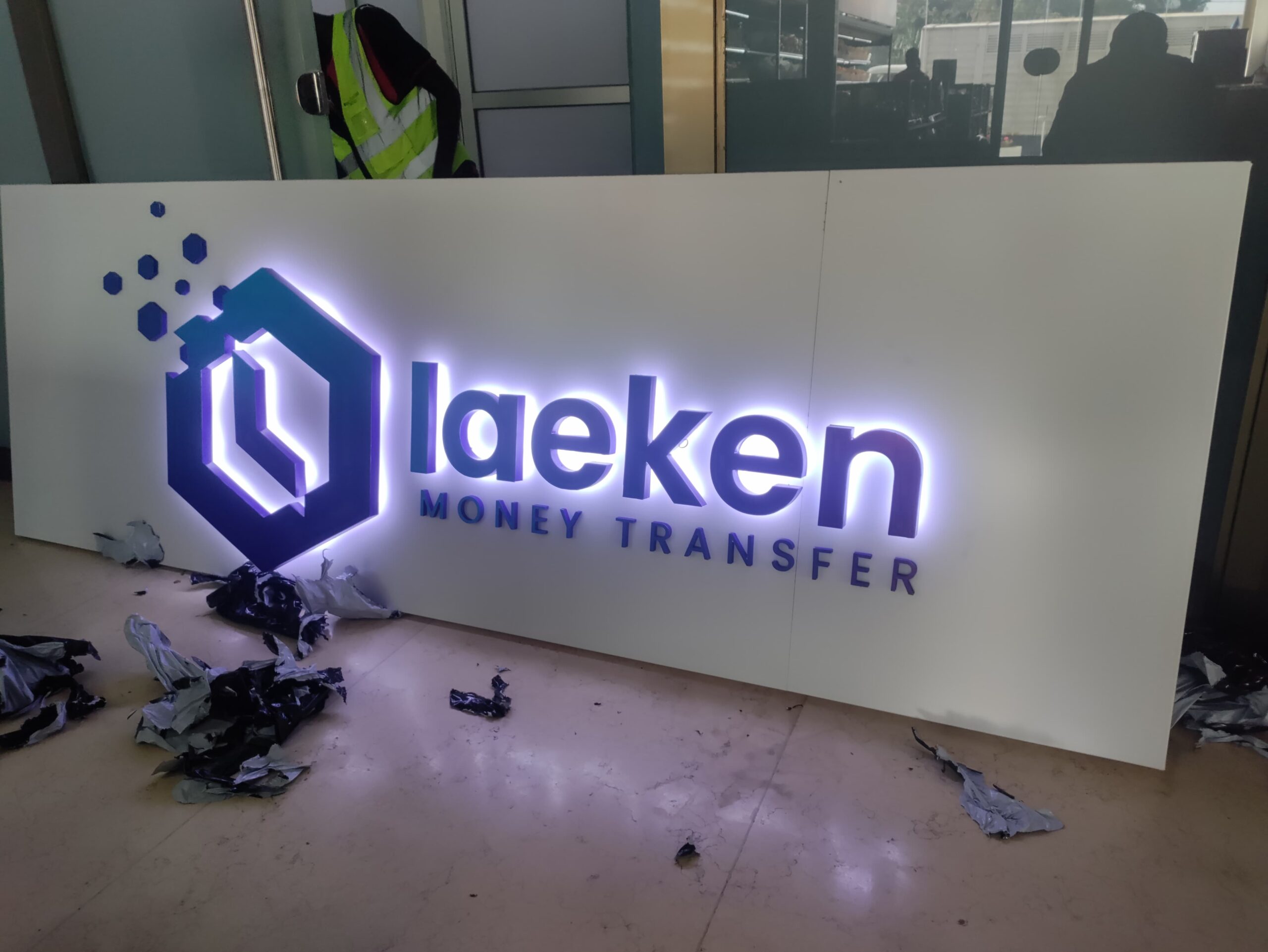 2D flat panel sign design Kenya