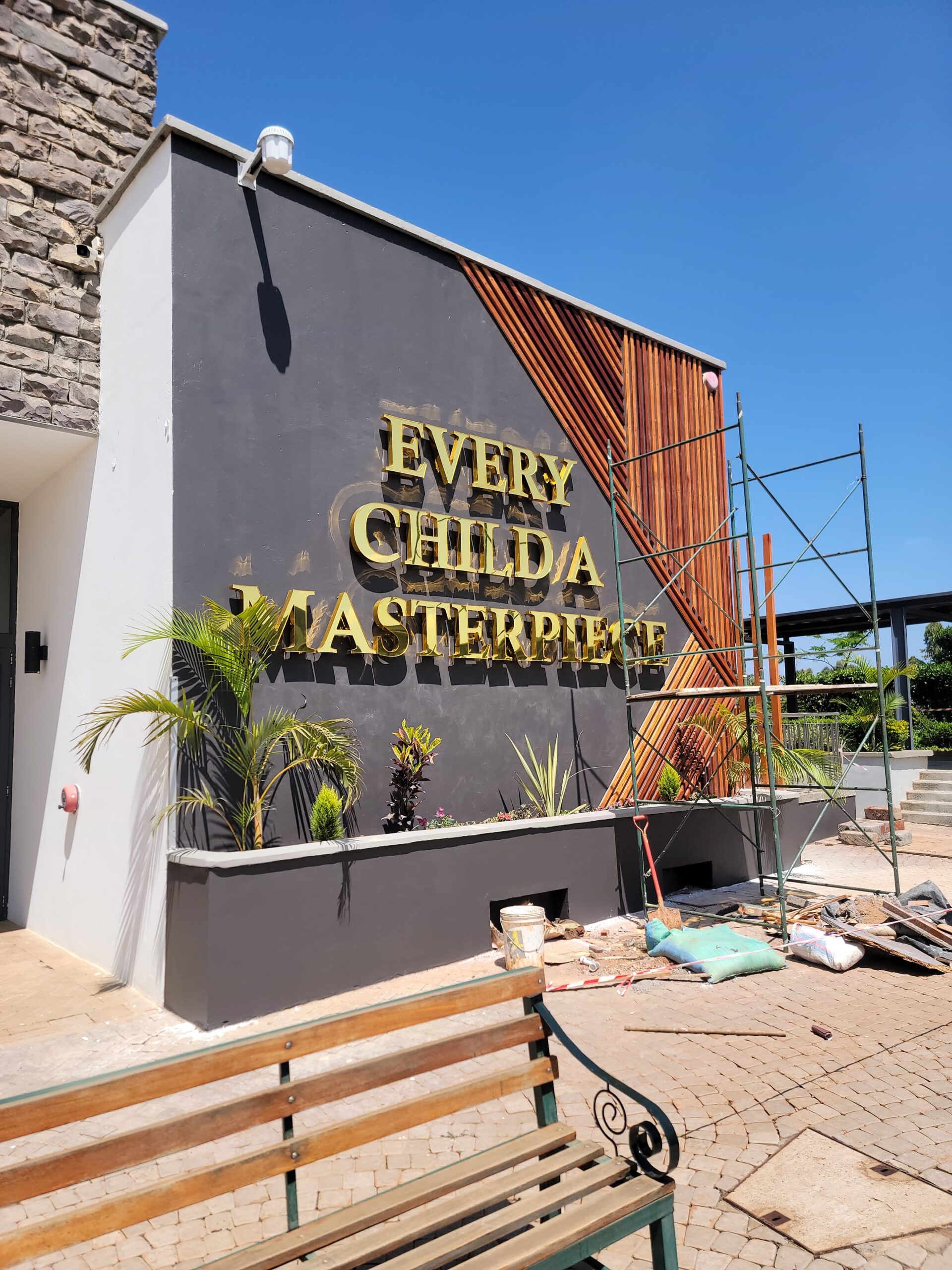 Door sign nameplate installation Nairobi